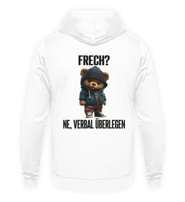 FRECH TEDDY Rückendruck Unisex Hoodie