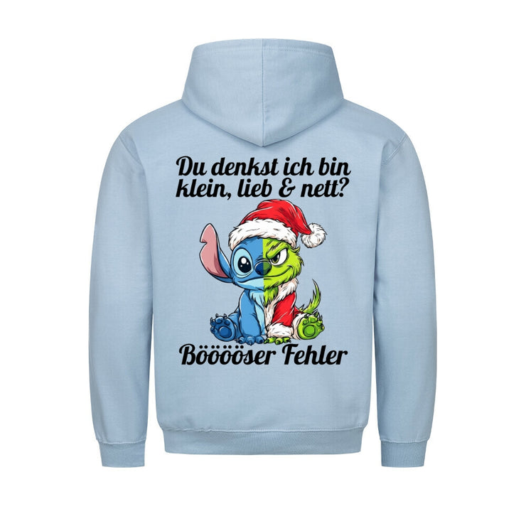 KLEIN LIEB & NETT GRITCH Rückendruck | Basic Hoodie Unisex