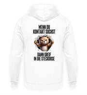 KONTAKT BÄR Rückendruck Unisex Hoodie