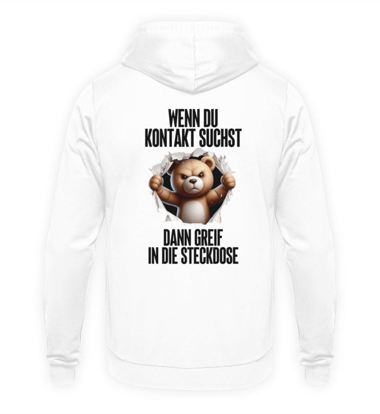 KONTAKT BÄR Rückendruck Unisex Hoodie