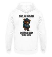 WASCHLAPPEN TEDDY Rückendruck Unisex Hoodie