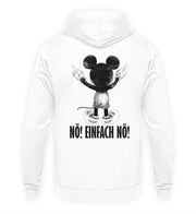 NÖ! EINFACH NÖ! Rückendruck Unisex Hoodie