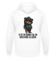 SCHÖNER TAG TEDDY Rückendruck Hoodie