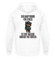 STRESS TEDDY Rückendruck Hoodie