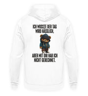 HÄSSLICHER TAG TEDDY Rückendruck Hoodie