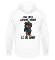 MEINE LAUNE TEDDY Rückendruck Hoodie