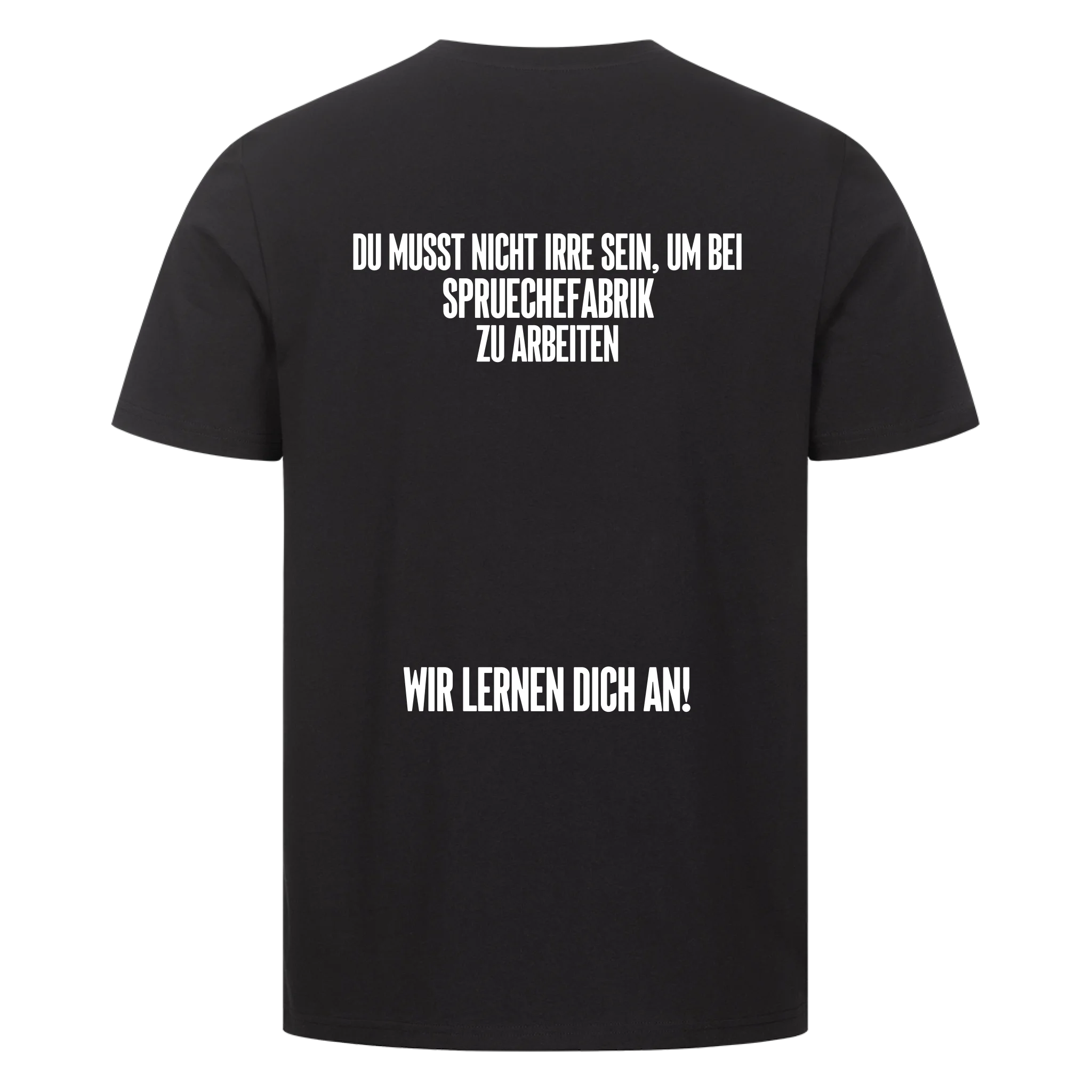 IRRE TEDDY (personalisiert) Rückendruck | Shirt Unisex