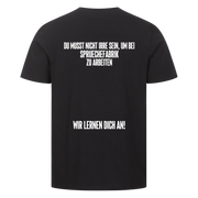 IRRE TEDDY (personalisiert) Rückendruck | Premium Shirt Unisex