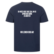 IRRE TEDDY (personalisiert) Rückendruck | Premium Shirt Unisex