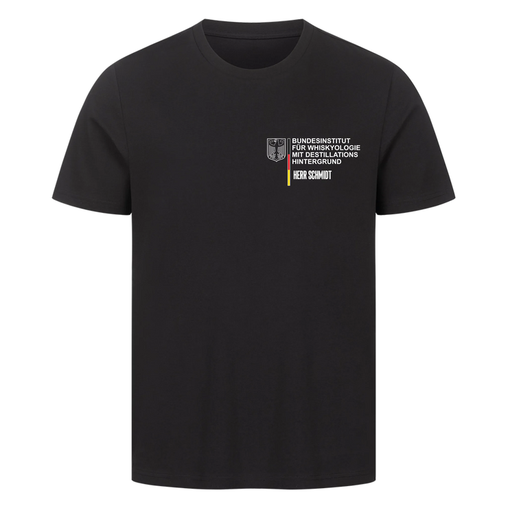 BUNDESINSTITUT WHISKYOLOGIE (personalisiert) Brustdruck | Premium Shirt Unisex
