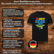 Unser Qualitätsversprechen Geburtstagsshirt (1)