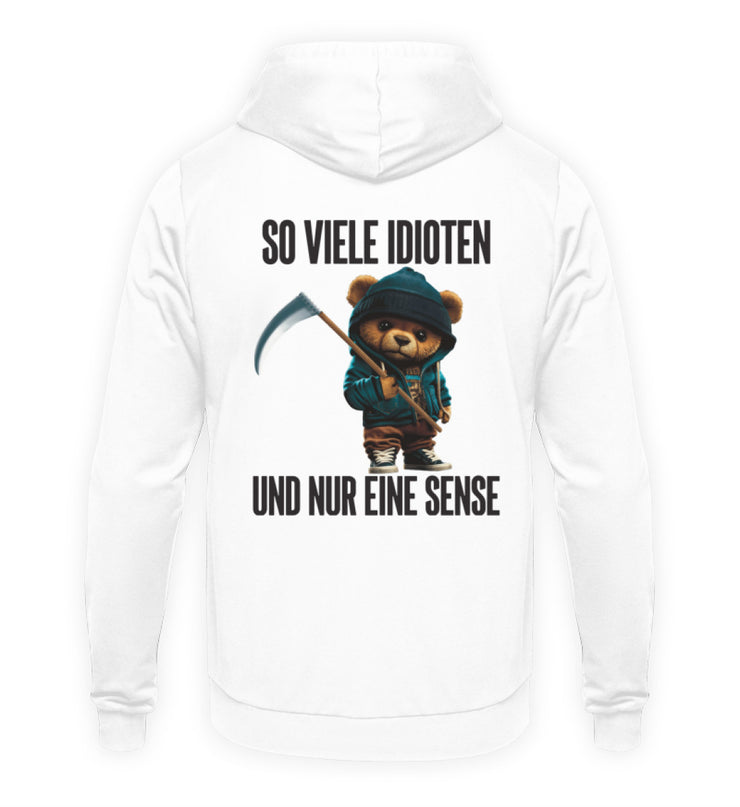 SENSE TEDDY Rückendruck Unisex Hoodie