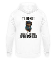 11. GEBOT TEDDY Rückendruck Hoodie