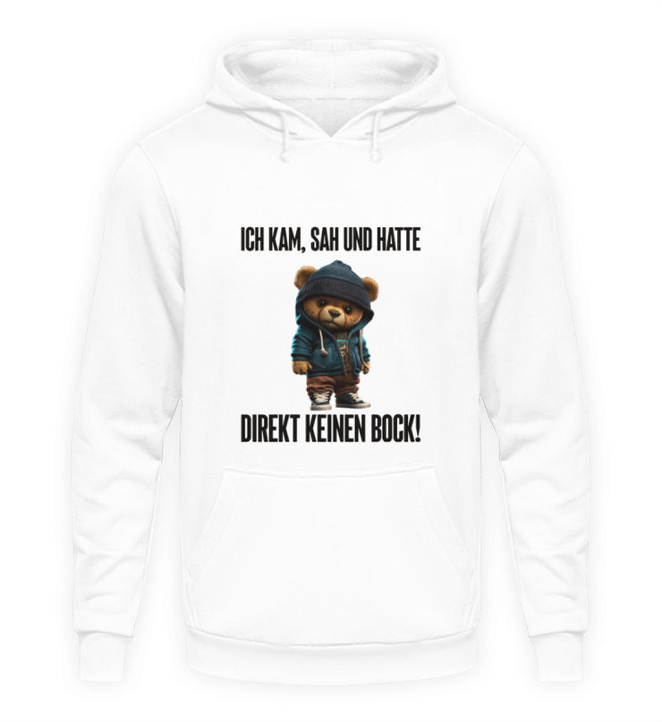 KEINEN BOCK TEDDY Vorderdruck Hoodie