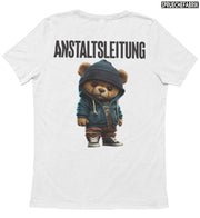 ANSTALTSLEITUNG TEDDY Rückendruck T-Shirt