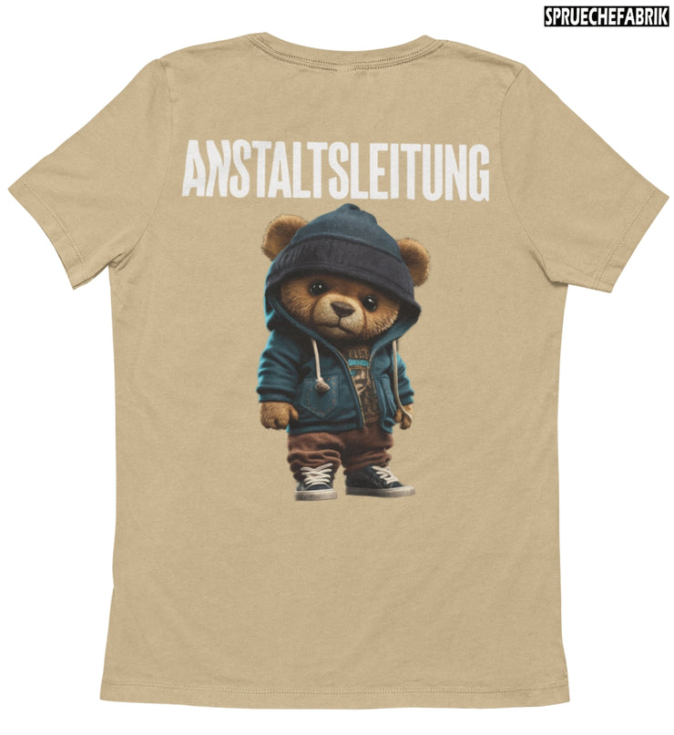 ANSTALTSLEITUNG TEDDY Rückendruck T-Shirt