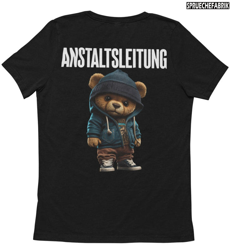 ANSTALTSLEITUNG TEDDY Rückendruck T-Shirt