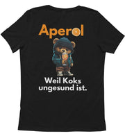 APEROL KOKS TEDDY Rückendruck Unisex T-Shirt