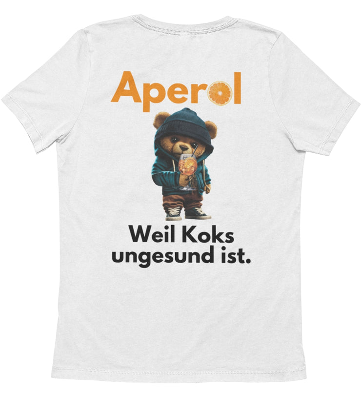 APEROL KOKS TEDDY Rückendruck Unisex T-Shirt