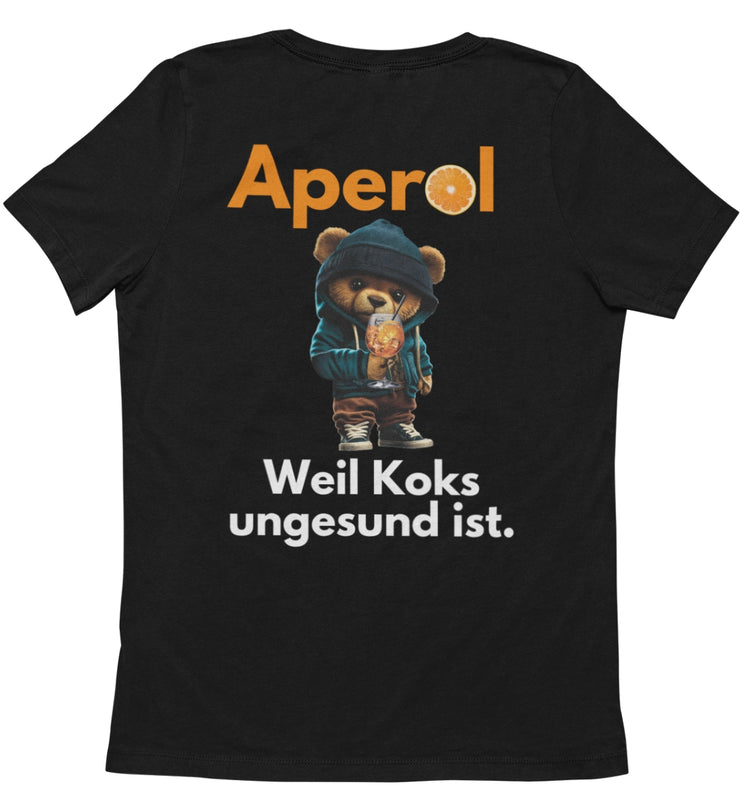 APEROL KOKS TEDDY Rückendruck Unisex T-Shirt