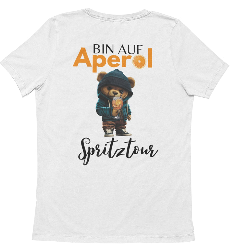 APEROL SPRITZTOUR TEDDY Rückendruck Unisex T-Shirt