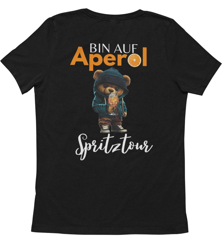 APEROL SPRITZTOUR TEDDY Rückendruck Unisex T-Shirt