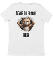 BEVOR DU FRAGST BÄR Rückendruck Unisex T-Shirt