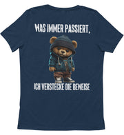 BEWEISE TEDDY Rückendruck Unisex T-Shirt