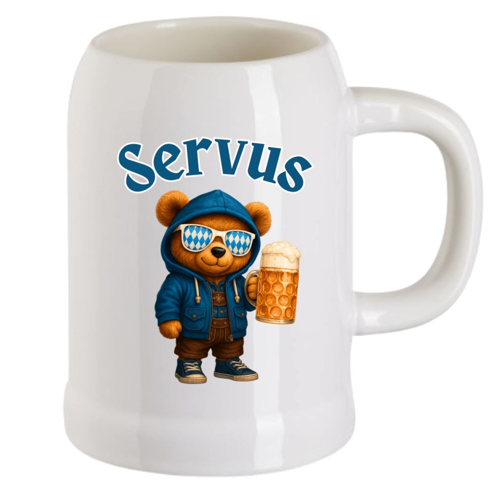 SERVUS TEDDY | Bierkrug