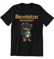 BIERSCHÜTZER TEDDY Vorderdruck Unisex T-Shirt