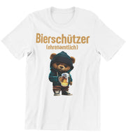 BIERSCHÜTZER TEDDY Vorderdruck Unisex T-Shirt