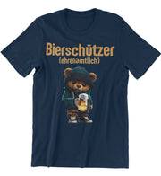 BIERSCHÜTZER TEDDY Vorderdruck Unisex T-Shirt