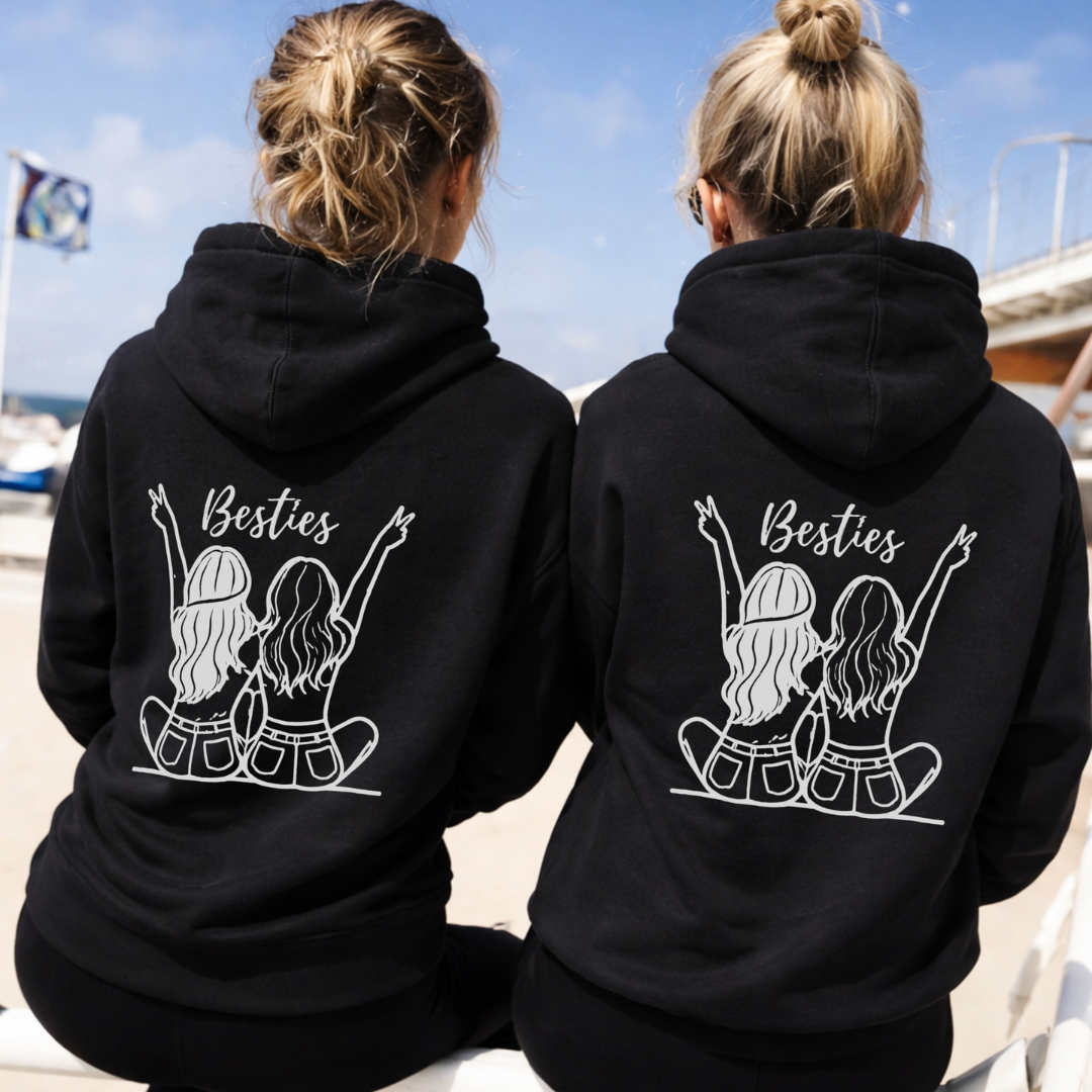 Bestie Girls Rückendruck x Beste Freunde Hoodie Bundle