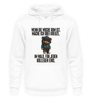 WOCHE TEDDY Vorderdruck Unisex Hoodie