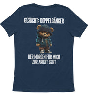 DOPPELGÄNGER TEDDY Rückendruck Unisex T-Shirt