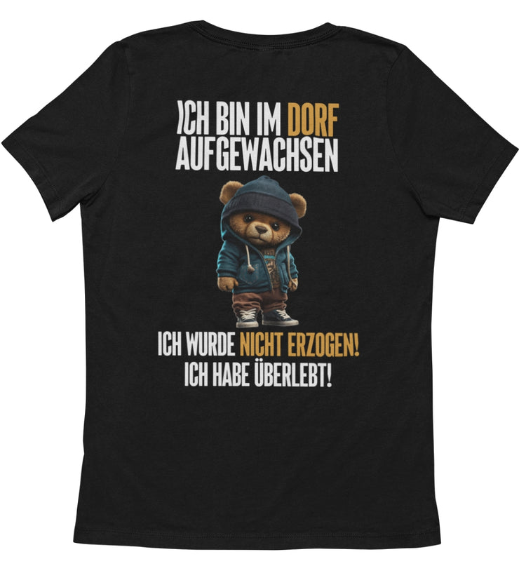 DORF TEDDY Rückendruck Unisex T-Shirt