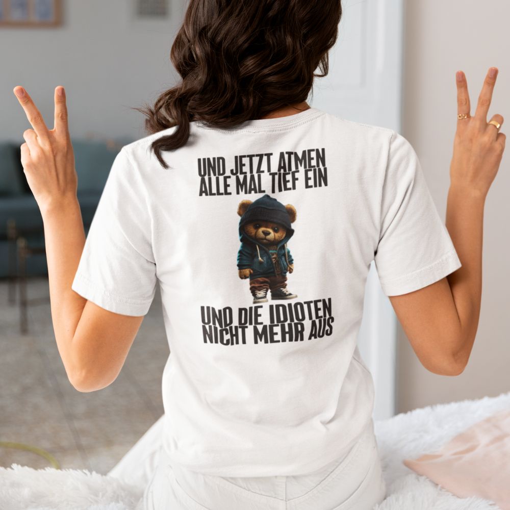 EINATMEN TEDDY Rückendruck | Shirt Unisex