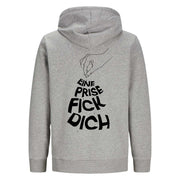EINE PRISE Rückendruck | Premium Hoodie Unisex