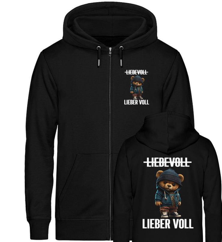 LIEBEVOLL TEDDY Beidseitig bedruckt Zipper