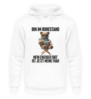 RUHESTAND TEDDY Vorderdruck Hoodie