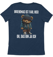 FAUL TEDDY Rückendruck Unisex T-Shirt