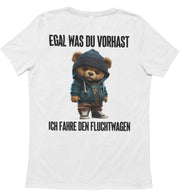 FLUCHTWAGEN TEDDY Rückendruck Unisex T-Shirt