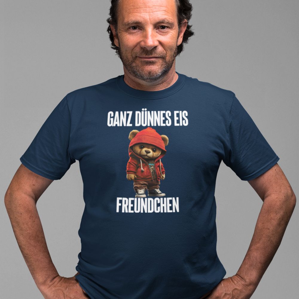 GANZ DÜNNES EIS TEDDY ROT | Shirt Unisex