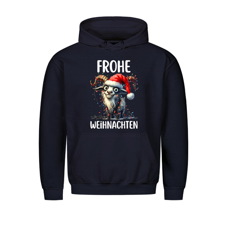 FROHE WEIHNACHTEN ZIEGE | Basic Hoodie Unisex