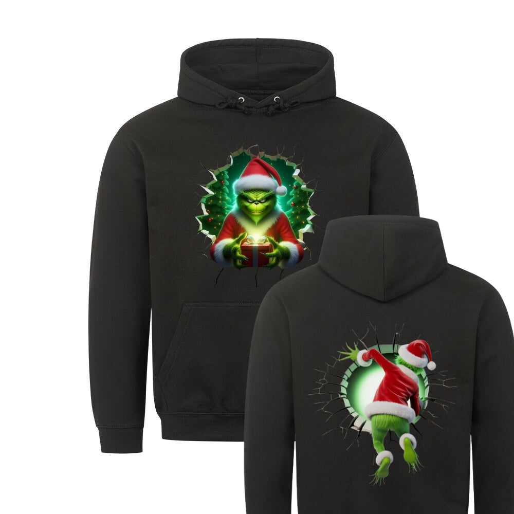 GRINCH PORTAL Beidseitig | Basic Hoodie Unisex