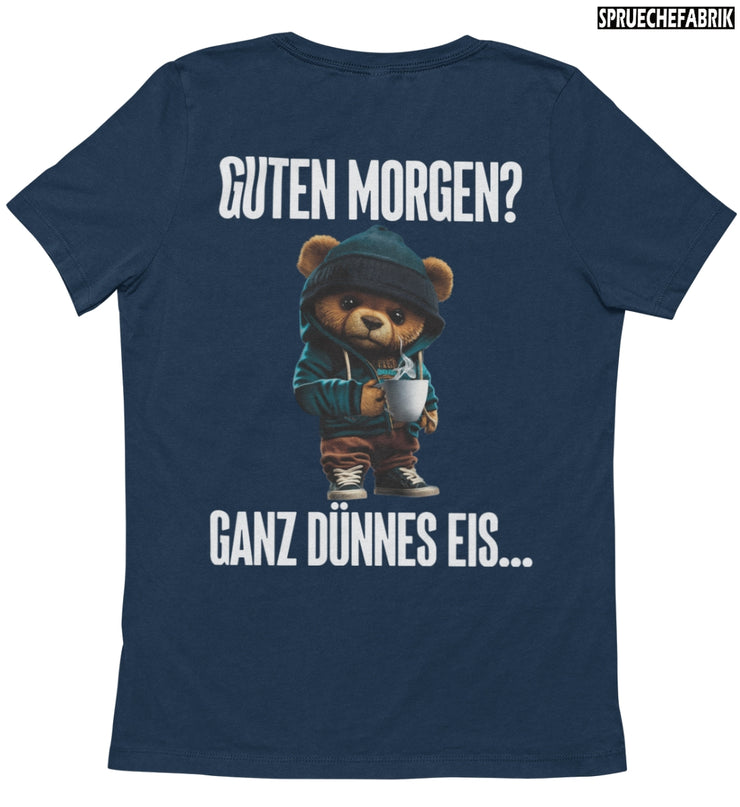 GUTEN MORGEN TEDDY Rückendruck T-Shirt