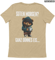 GUTEN MORGEN TEDDY Rückendruck T-Shirt