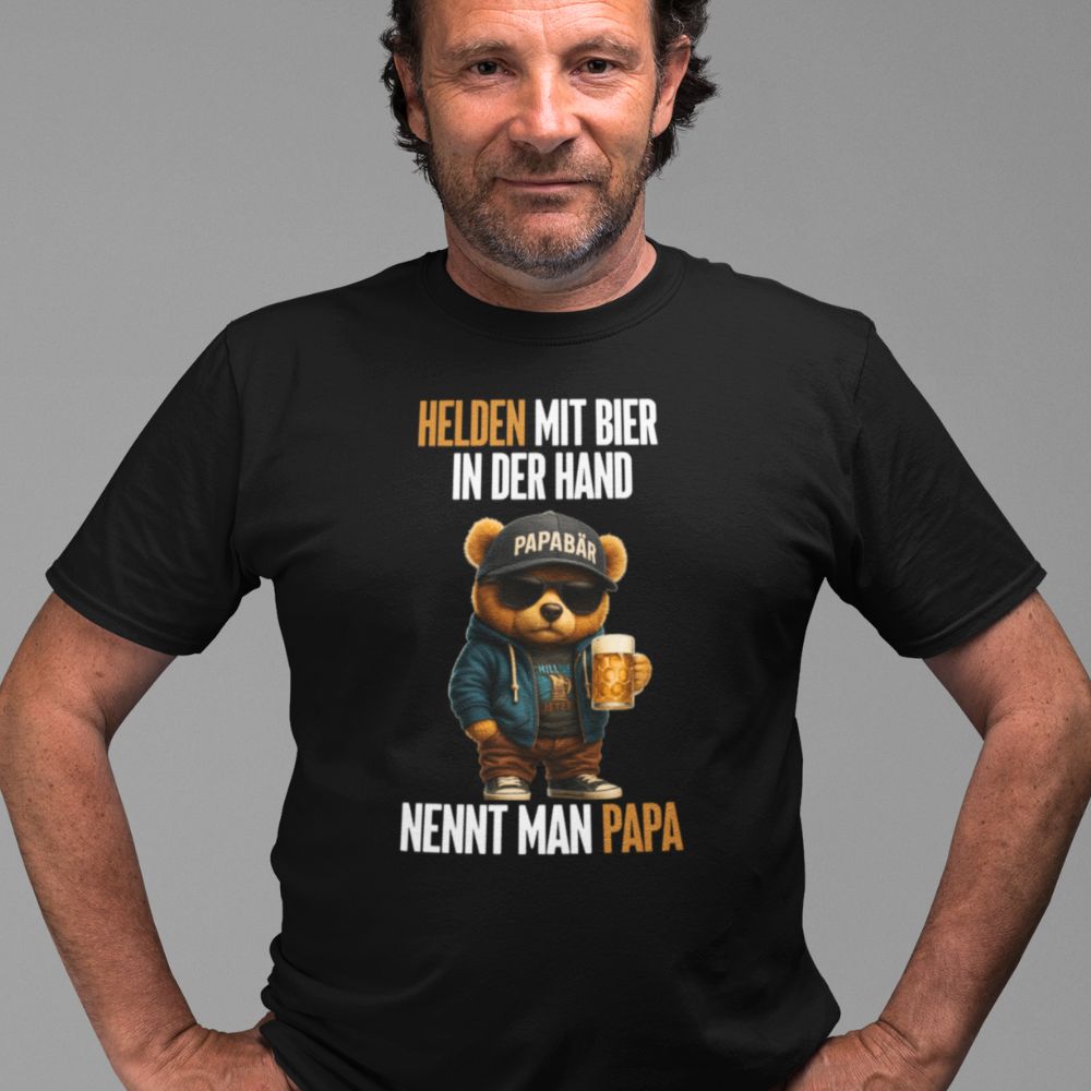 HELDEN PAPA TEDDY | Shirt Unisex