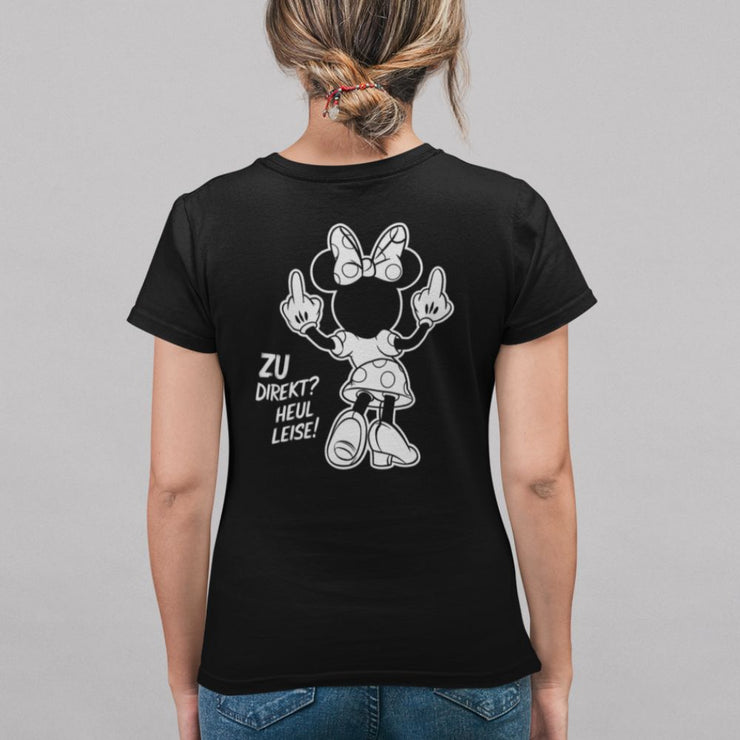 HEUL LEISE MINNIE MAUS Rückendruck | Premium Shirt Unisex