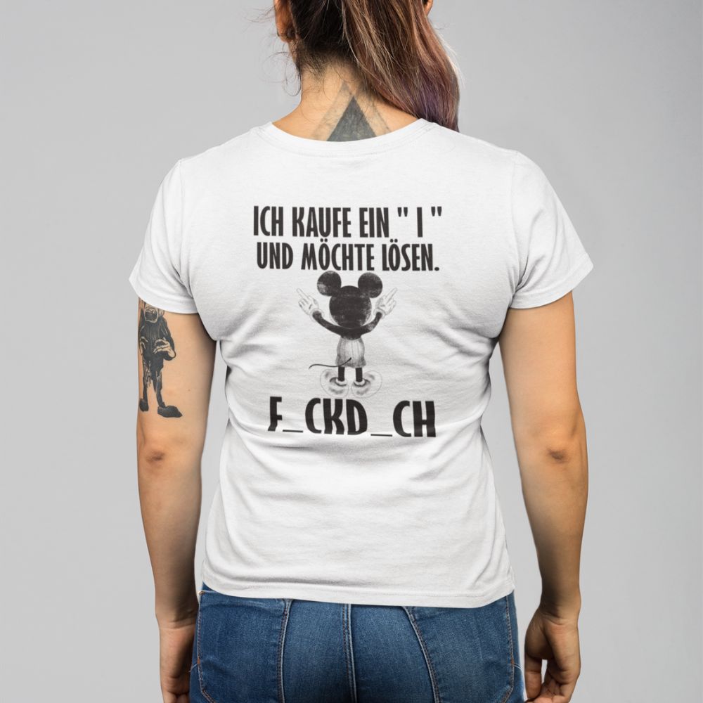 ICH KAUFE EIN I MAUS Rückendruck | Shirt Unisex